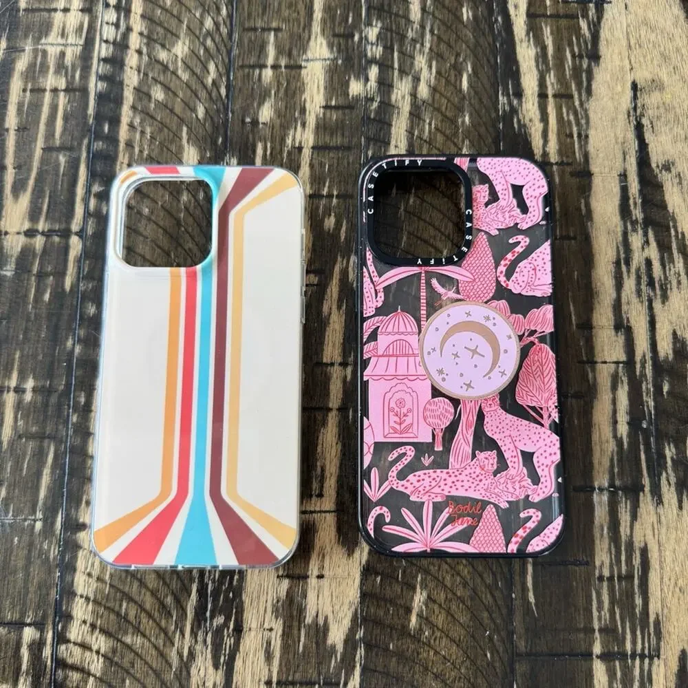 BUNDLE - CASETiFY & Retro iPhone 15 Pro Max Phone Cases 💫